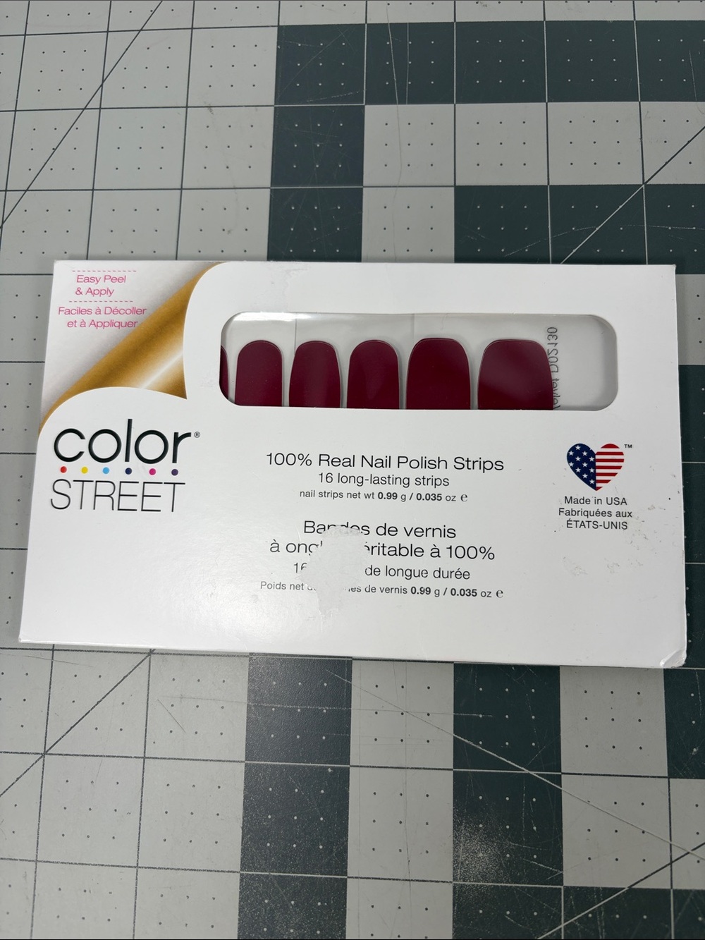 Color Street Nail Polish Strips Lot of 7 Glitter Solid & Pattern - Picture 12 of 15